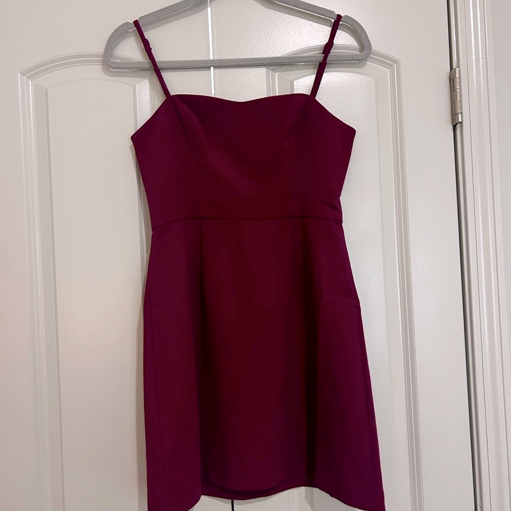 FRENCH CONNECTION Fuchsia Mini Dress